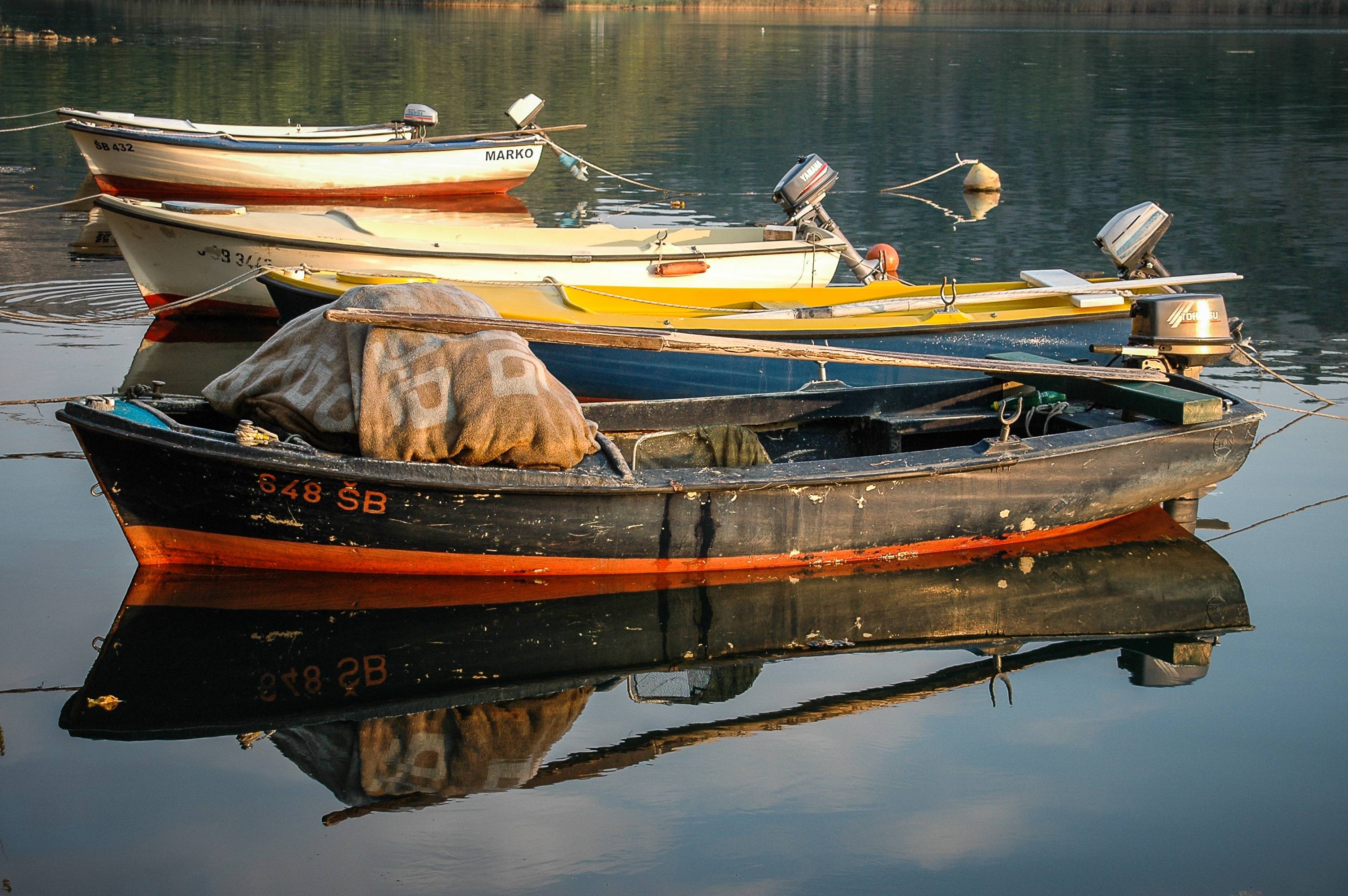 Ялики - типы лодок - daily boats