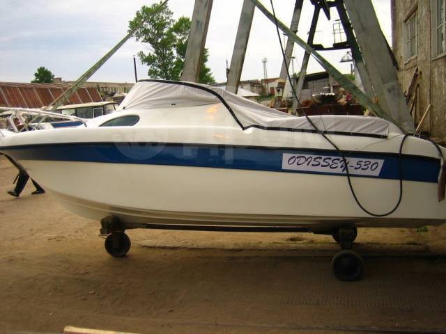 Стеклопластиковый катер wyatboat одиссей 530 (каютный)