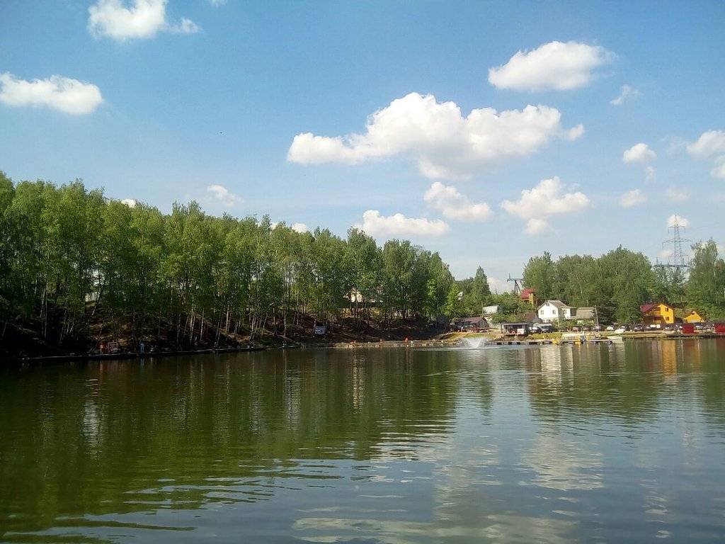 Рыбалка в пирогово