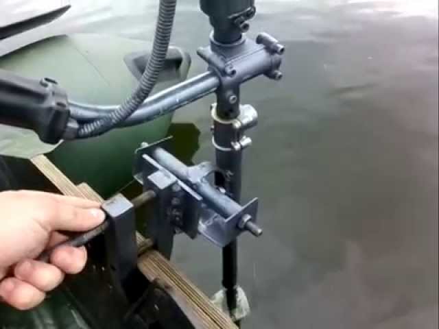 Как изготовить лодочный мотор из триммера
