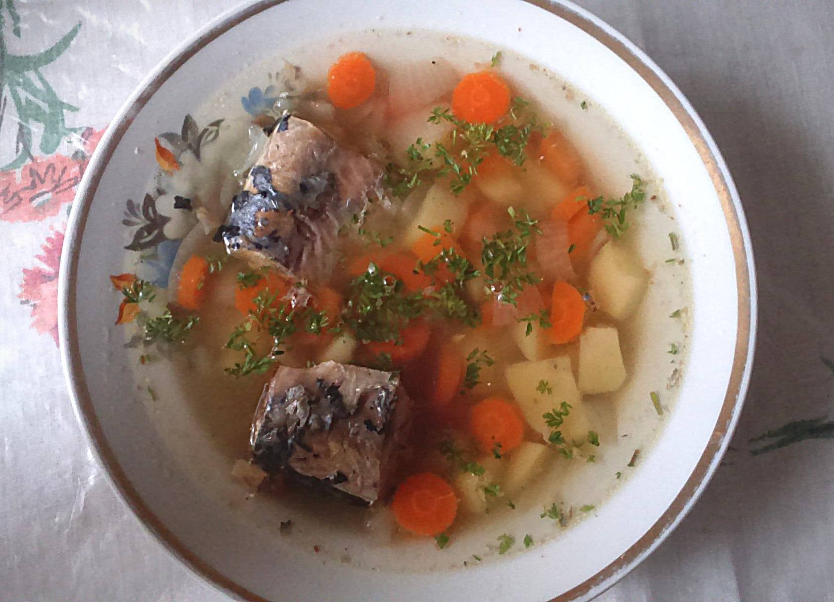 Уха из скумбрии свежемороженой — 7 рецептов, как сварить вкусный рыбный суп