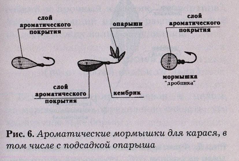 Наживка для ловли карася