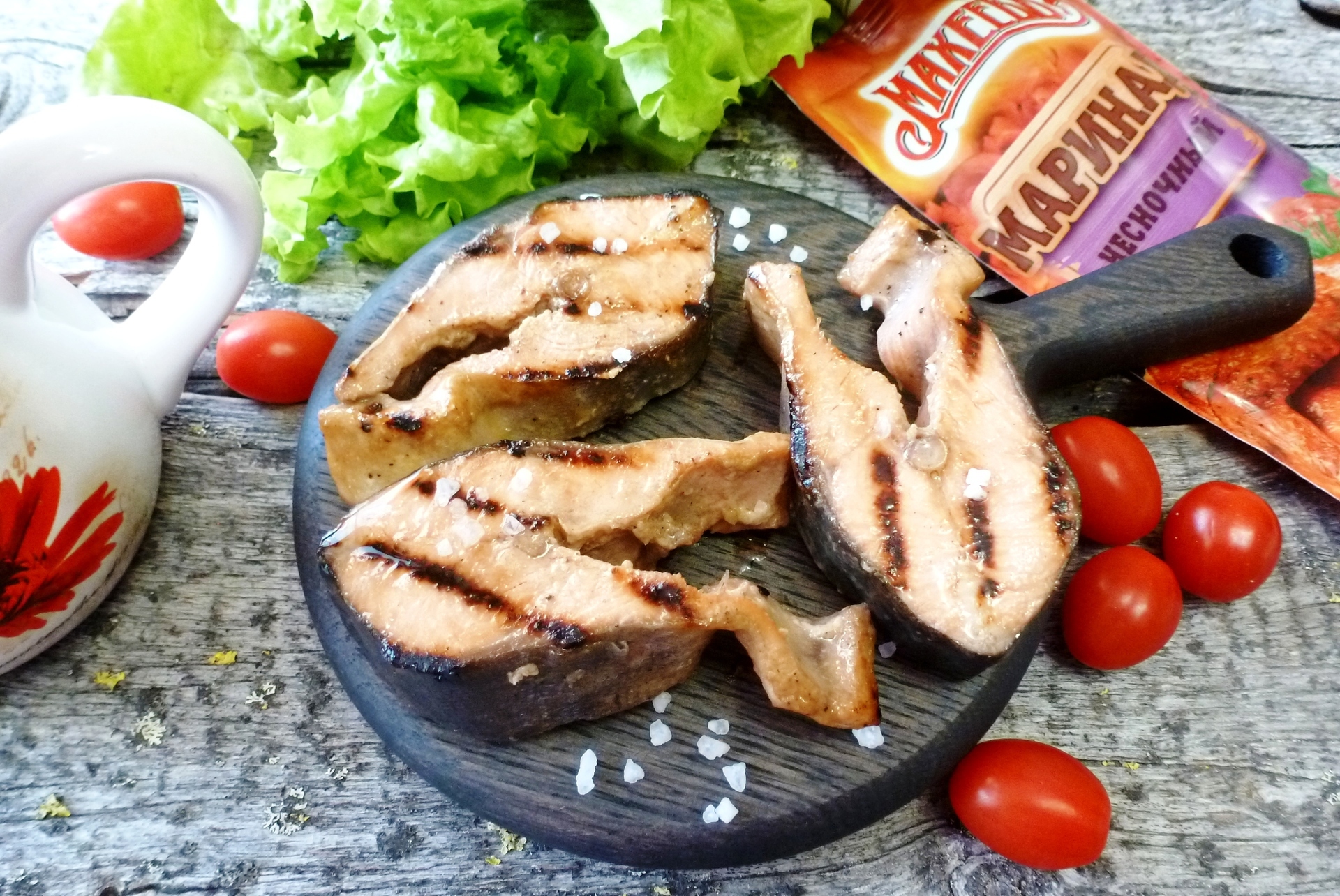 Маринованная форель на гриле – рыбные рецепты