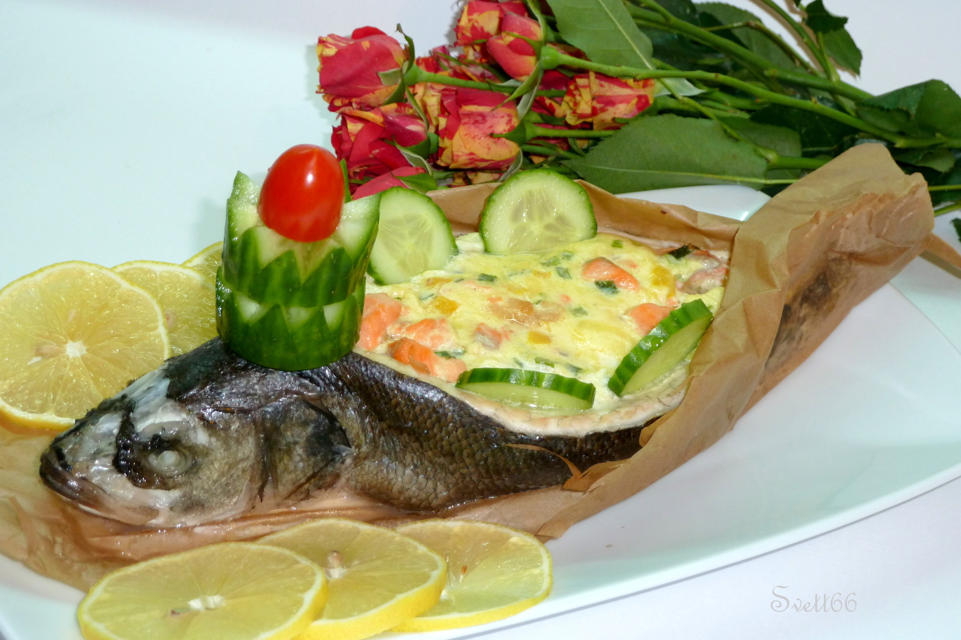 Сибас в духовке в фольге – 6 вкусных и простых рецептов приготовления рыбы