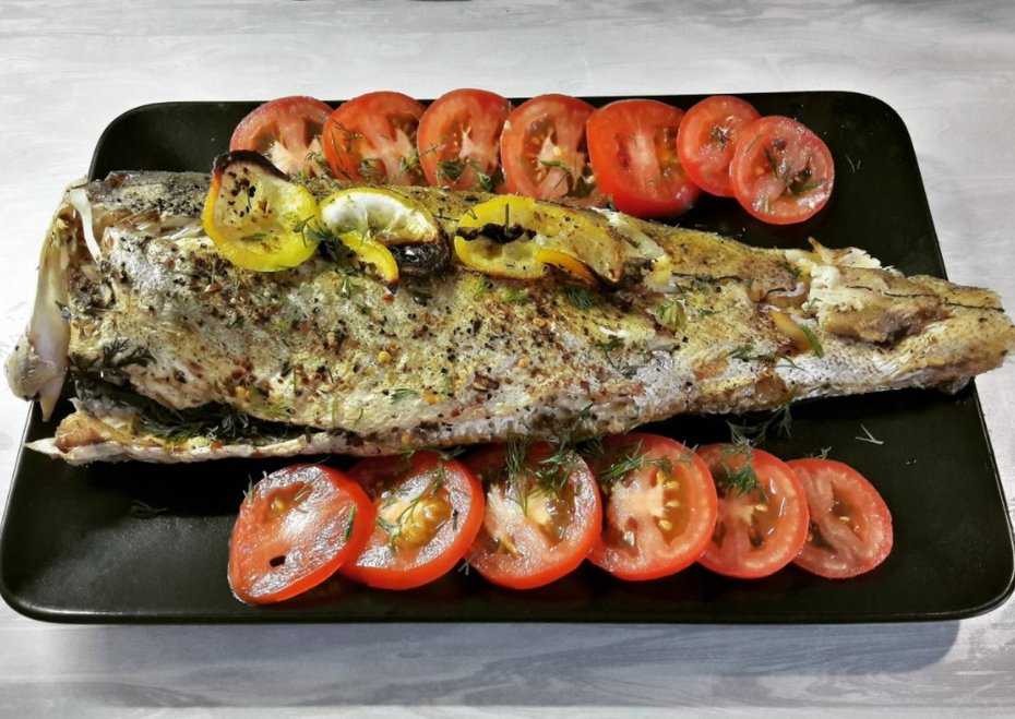 Стейки форели в духовке