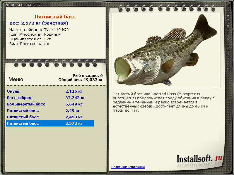 Басс малоротый фото и описание – каталог рыб, смотреть онлайн