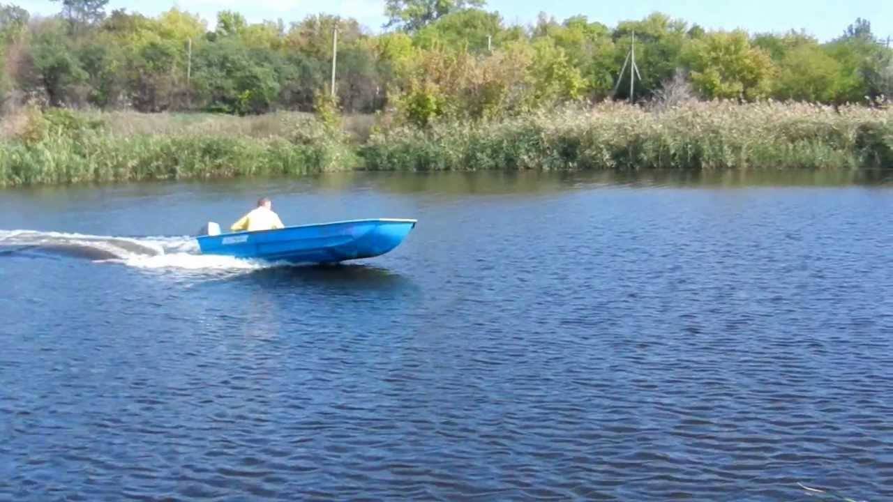 Самодельная трехсекционная моторная лодка на основе «автобота»