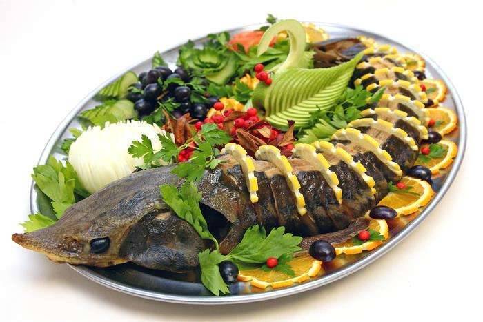 Стерлядь в духовке целиком - быстро, просто и очень вкусно
