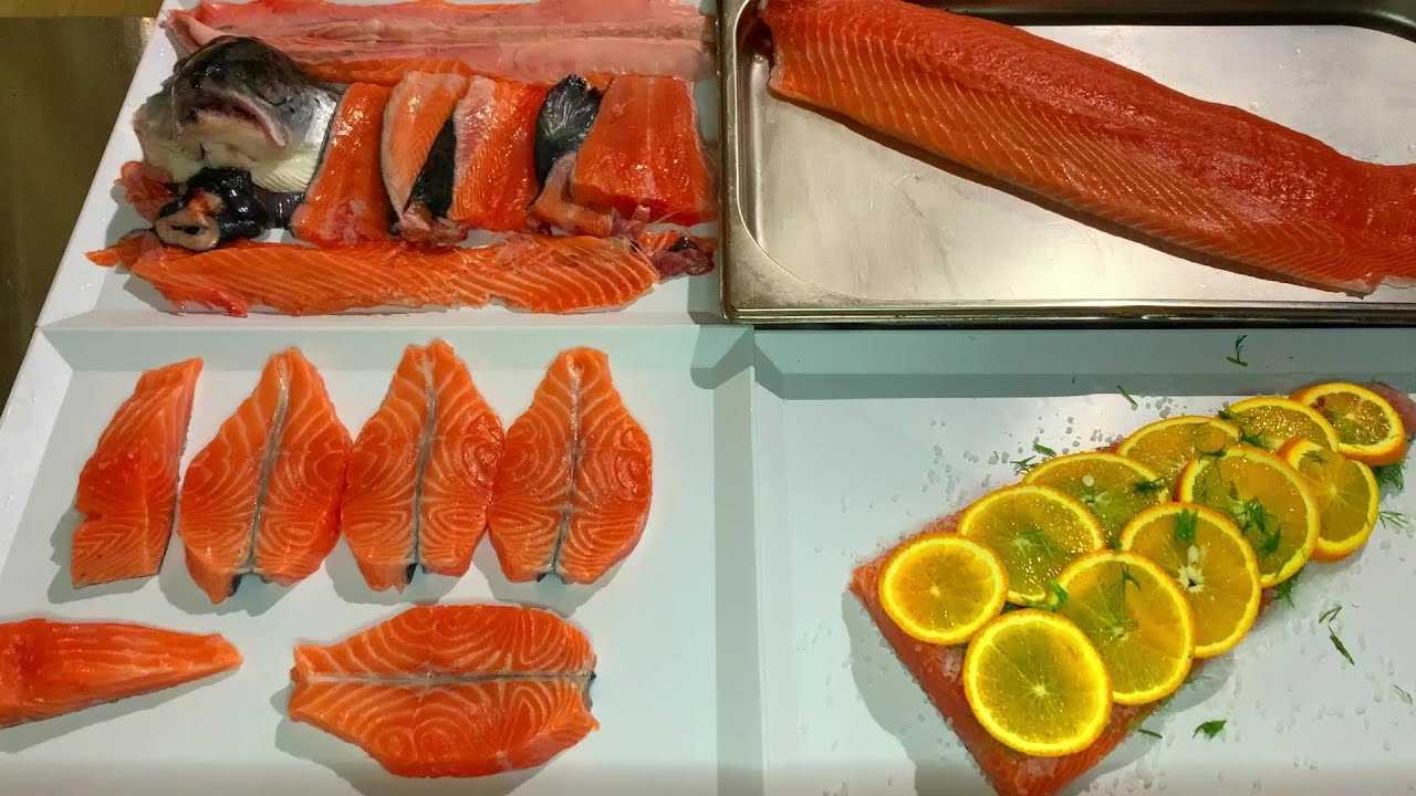 Как правильно разделать и почистить форель