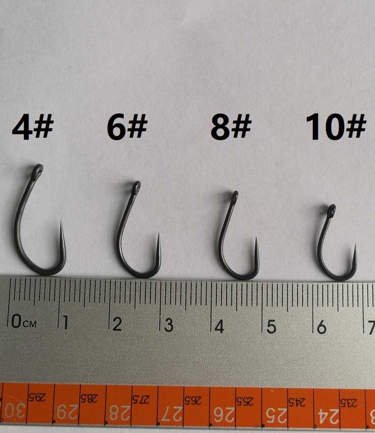 Карповые крючки (номера и размеры для спортивной рыбалки)