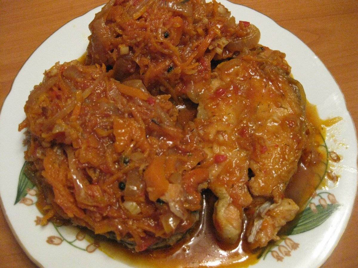 Рыба под маринадом из моркови и лука - 4 классических рецепта