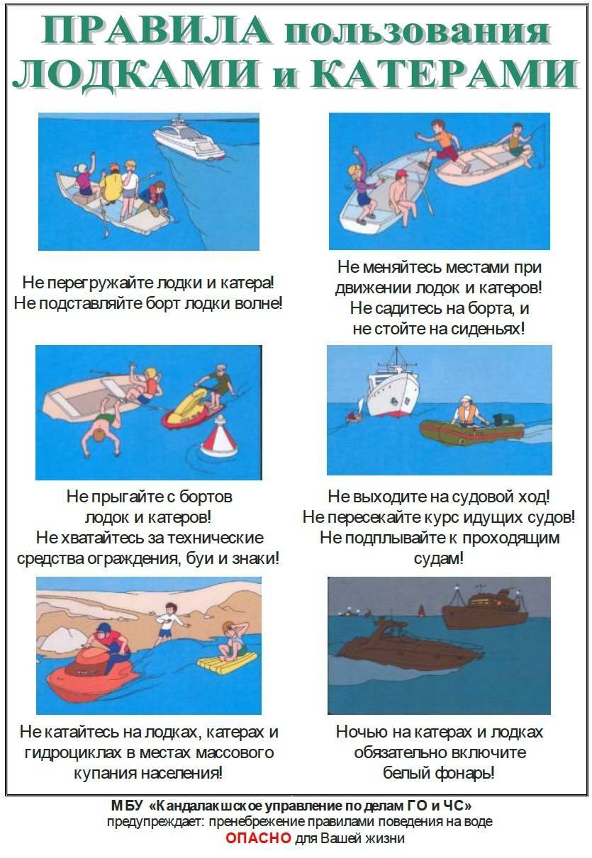 Основы безопасности в лодке – рыбалка онлайн 🎣 prorybu.ru