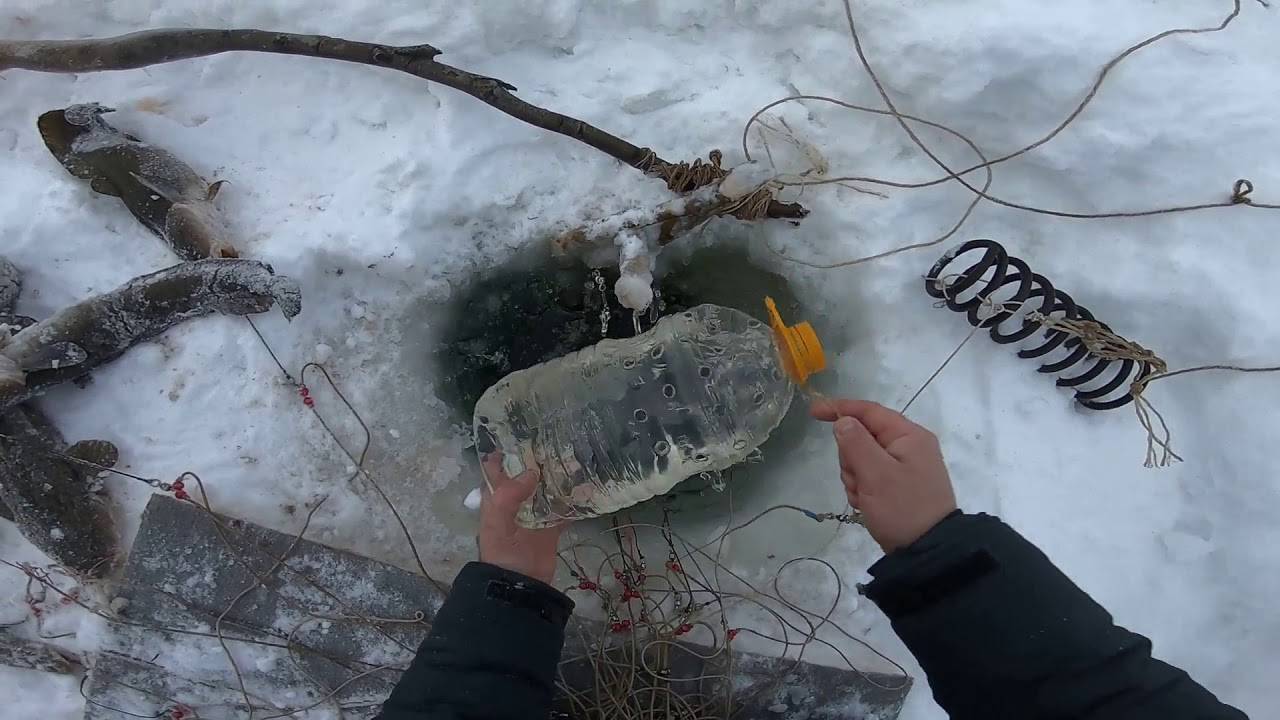 Ловля налима зимой - на стукалку, жерлицы, со льда  2023