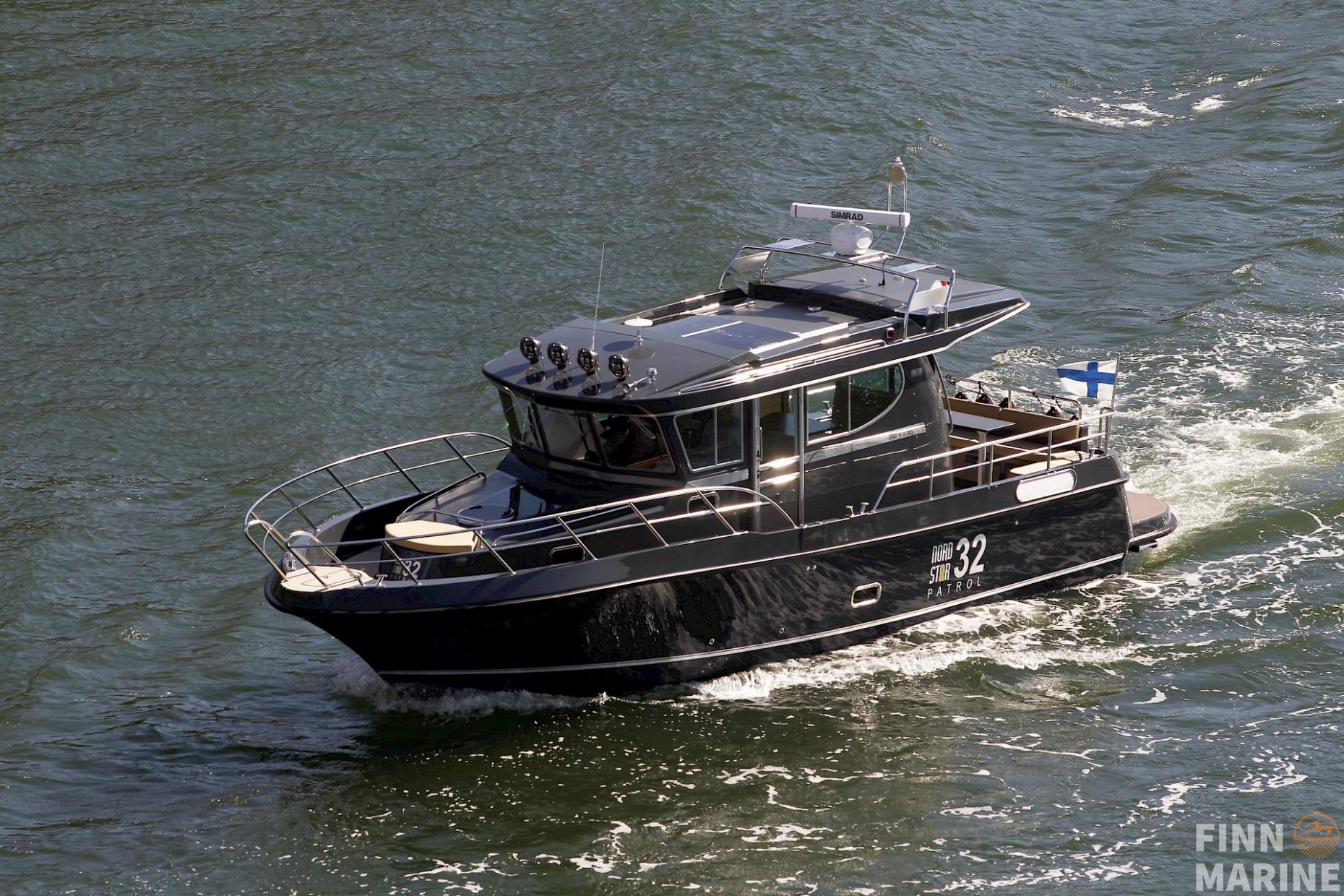 Nord star 28 outboard | катер для морской рыбалки | катер 2 каюты.