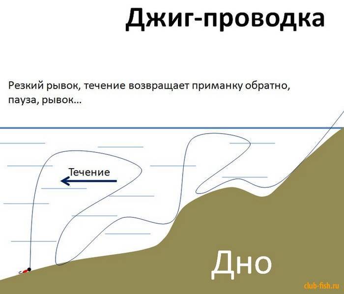 Ловля хищника на быстром течении
