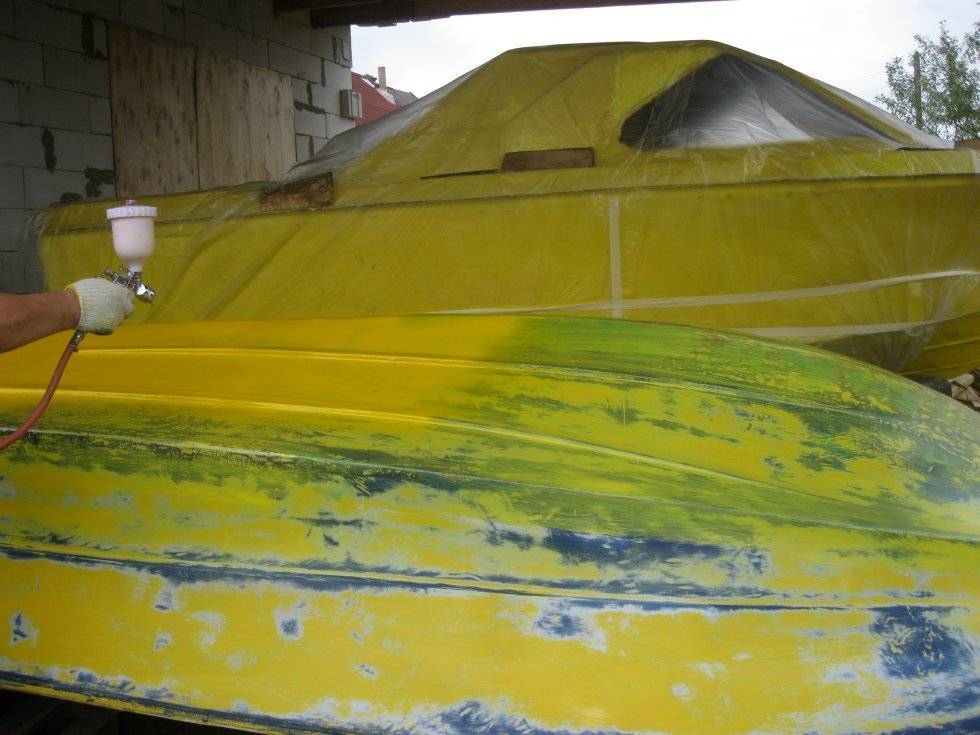 Какой краской покрасить алюминиевую лодку — своими руками