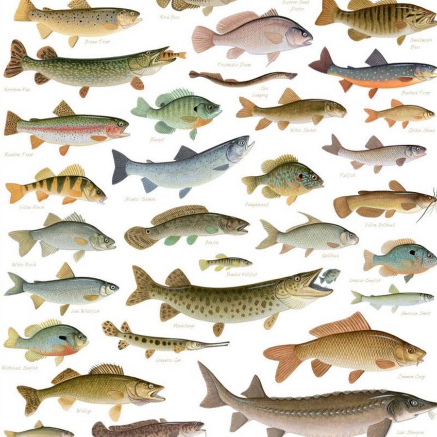 Какая рыба водится в пресных водоемах россии — список, характеристика и фото