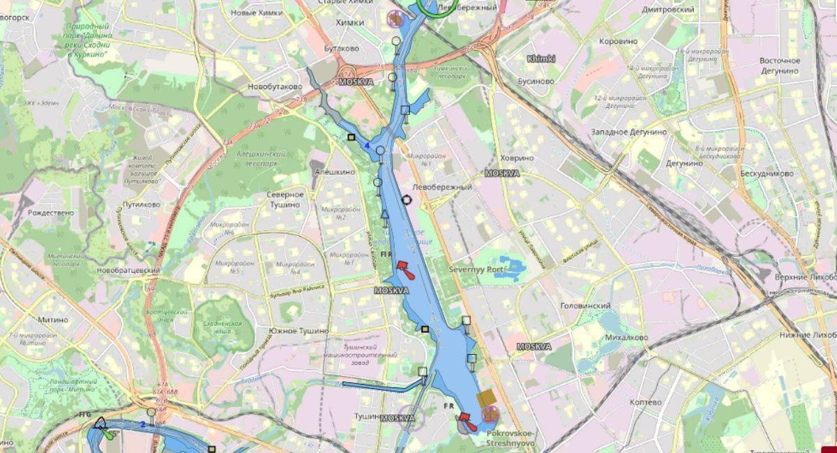 Рыбалка на Химкинском водохранилище