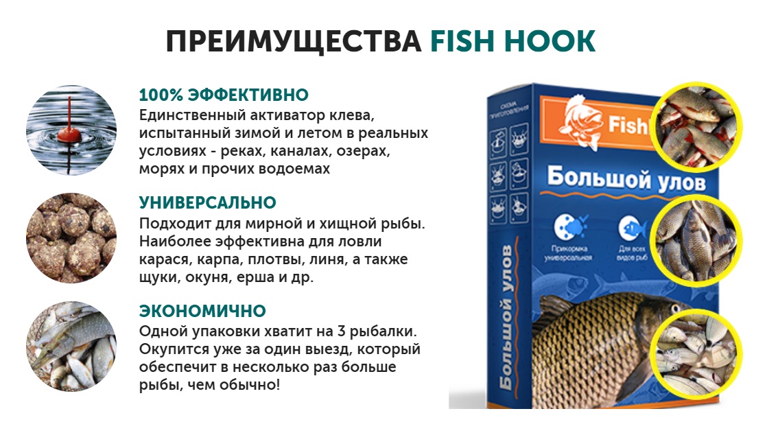 FishHook (Большой улов) активатор клева