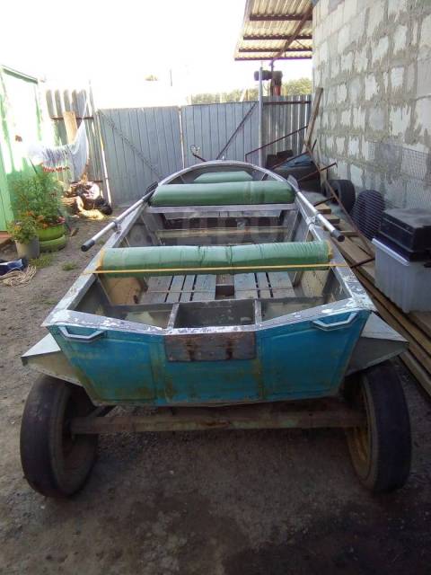 Гребно-моторная лодка «сибирячка»