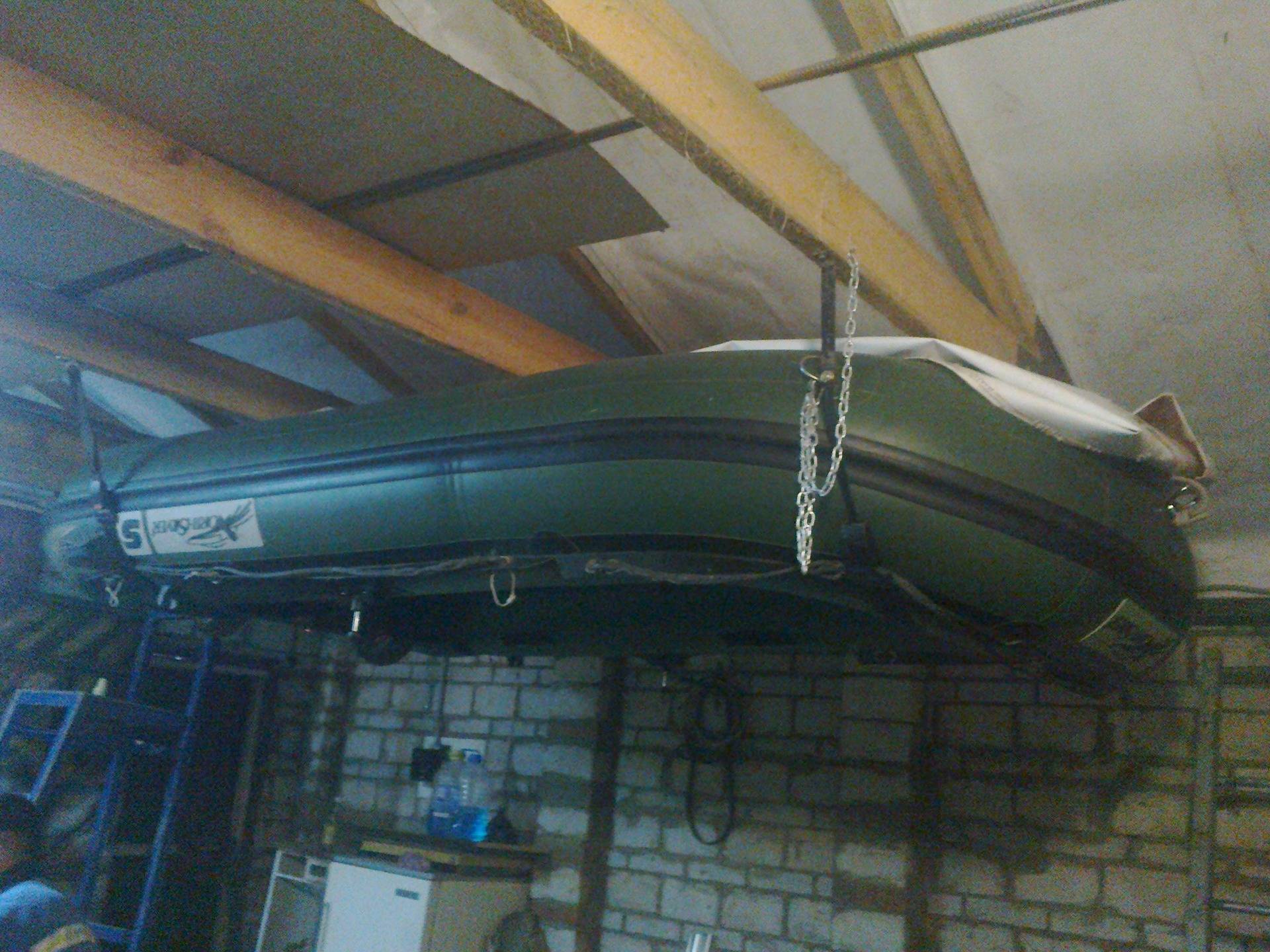 Как зимой хранить лодку пвх: как подвесить в гараже, как правильно ухаживать