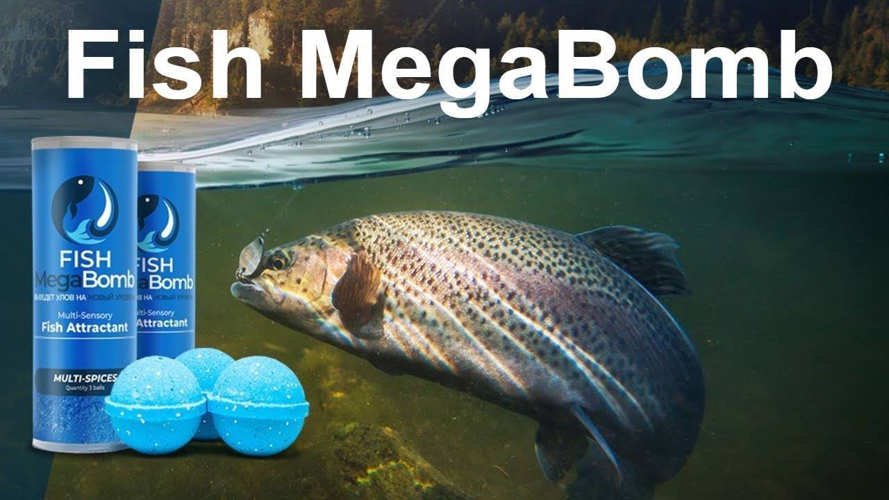 Fish MegaBomb инновационная приманка для рыбалки