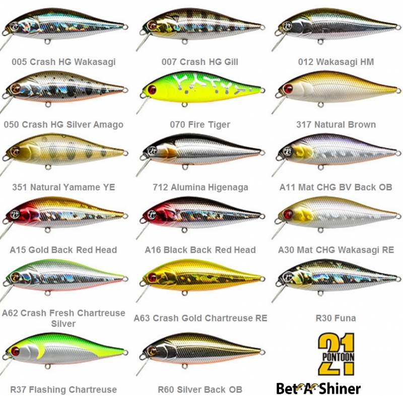 Воблер pontoon 21 bet a shad