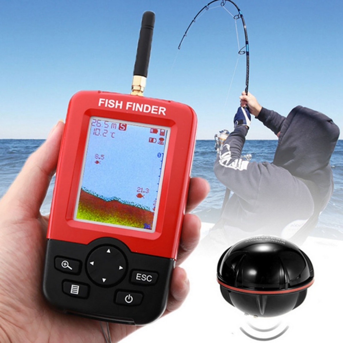 Эхолот lucky fish finder ffw718 – рыбалка онлайн