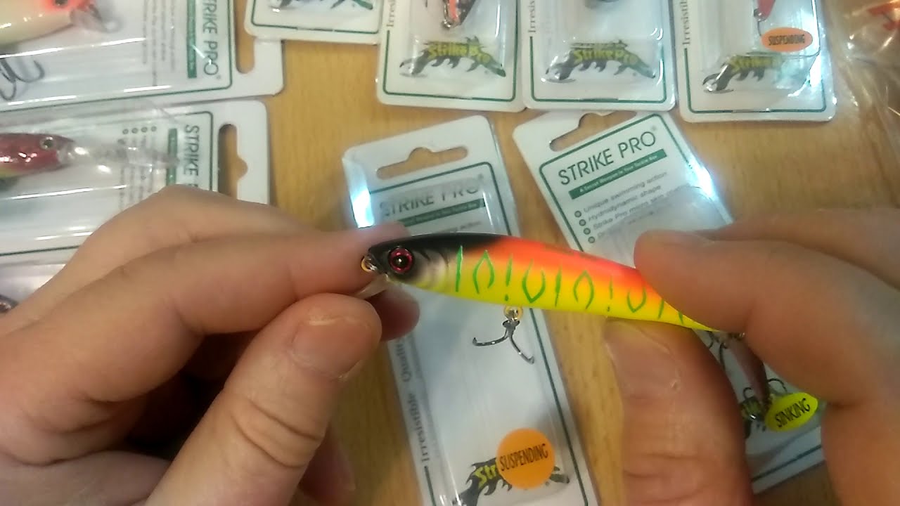 Видео обзор воблеров strike pro wigglin' oscar 50 – рыбалка онлайн