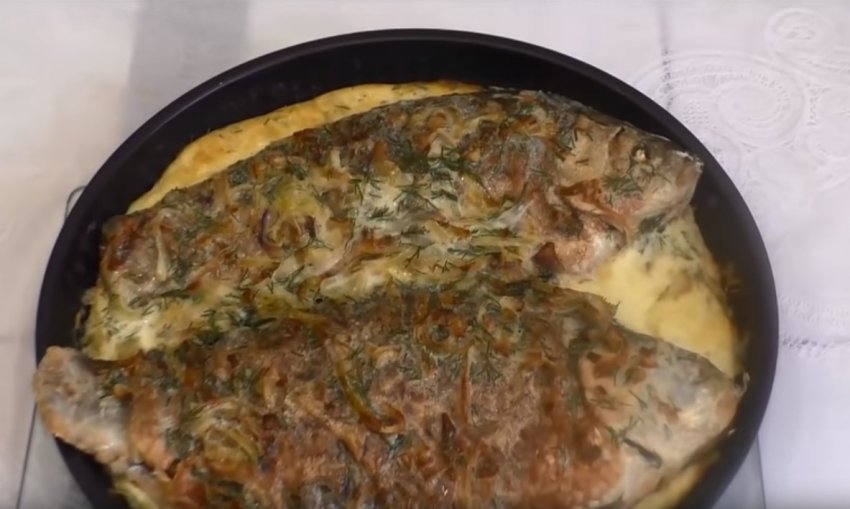 Караси в сметане - со вкусом